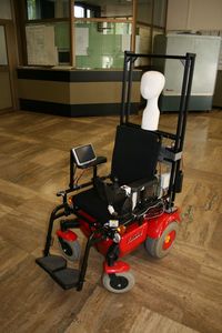 Image of the project Driving an autonomous wheelchair with a P300-based BCI